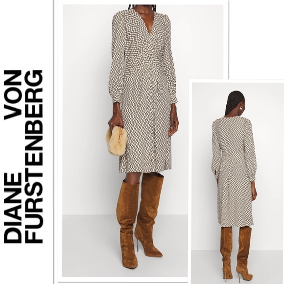 Diane Von Furstenberg Dresses & Skirts - Diane von Furstenberg Myla in DVF LOGO Dress